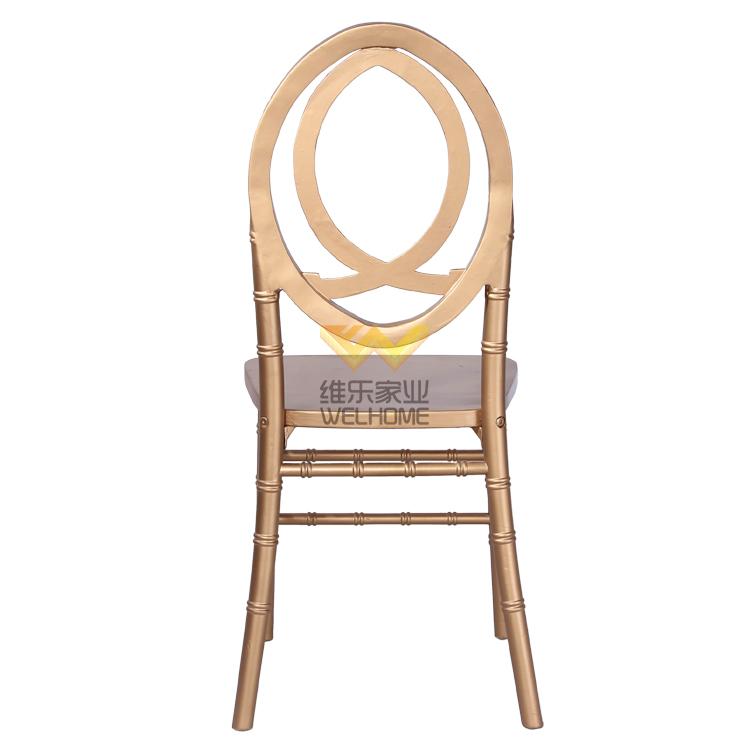 Golden wooden phoenix chair supplier